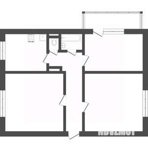 3-к квартира, вторичка, 69м2, 12/12 этаж