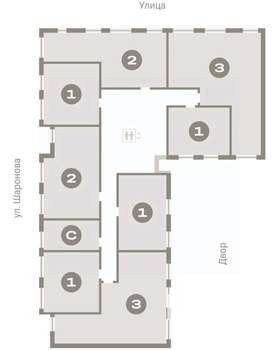 1-к квартира, вторичка, 41м2, 4/16 этаж