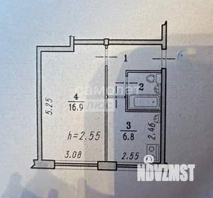 1-к квартира, вторичка, 31м2, 1/5 этаж