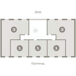 3-к квартира, вторичка, 81м2, 3/9 этаж
