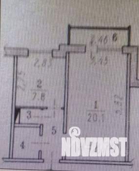 1-к квартира, вторичка, 34м2, 8/10 этаж