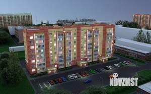 1-к квартира, строящийся дом, 44м2, 7/8 этаж