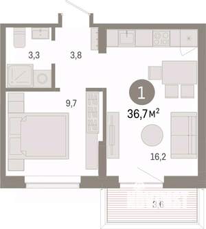 Фото квартиры на продажу (3)