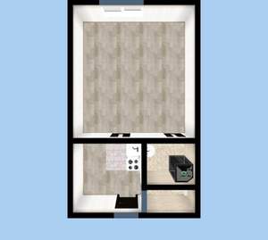 1-к квартира, вторичка, 12м2, 1/5 этаж