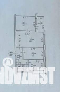 3-к квартира, вторичка, 56м2, 9/9 этаж