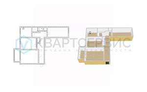 3-к квартира, вторичка, 79м2, 3/5 этаж