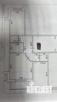 2-к квартира, вторичка, 58м2, 9/10 этаж