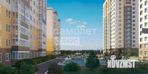 2-к квартира, строящийся дом, 57м2, 5/10 этаж