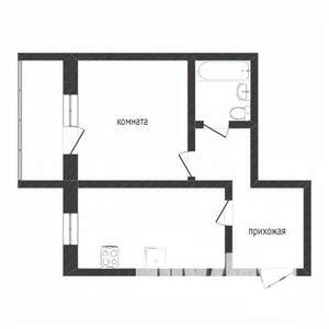 1-к квартира, вторичка, 40м2, 6/16 этаж