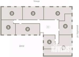 3-к квартира, вторичка, 86м2, 9/17 этаж