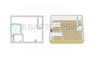 Студия квартира, вторичка, 29м2, 7/8 этаж