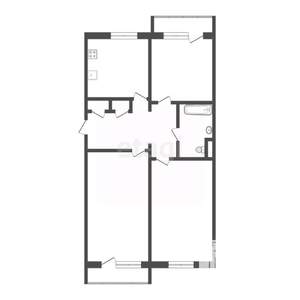 3-к квартира, вторичка, 69м2, 5/5 этаж