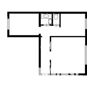 2-к квартира, вторичка, 55м2, 3/5 этаж
