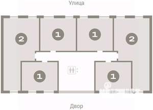 1-к квартира, вторичка, 37м2, 5/7 этаж