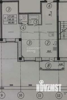 2-к квартира, вторичка, 61м2, 7/9 этаж