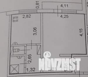 1-к квартира, вторичка, 37м2, 4/10 этаж