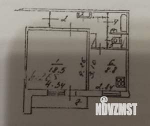 1-к квартира, вторичка, 38м2, 3/10 этаж