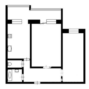 2-к квартира, вторичка, 48м2, 3/5 этаж