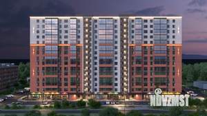 2-к квартира, строящийся дом, 63м2, 9/15 этаж