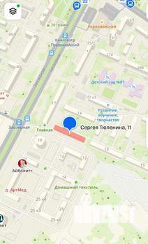 2-к квартира, вторичка, 43м2, 3/5 этаж