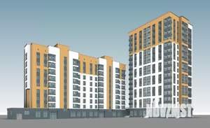 3-к квартира, строящийся дом, 75м2, 8/16 этаж