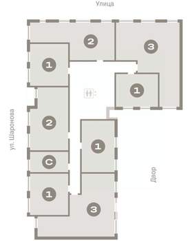 1-к квартира, вторичка, 41м2, 4/8 этаж