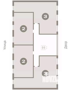 3-к квартира, вторичка, 128м2, 7/9 этаж