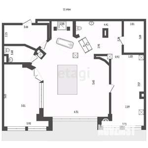 3-к квартира, вторичка, 232м2, 10/10 этаж