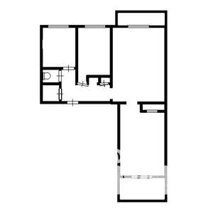 3-к квартира, вторичка, 60м2, 9/9 этаж