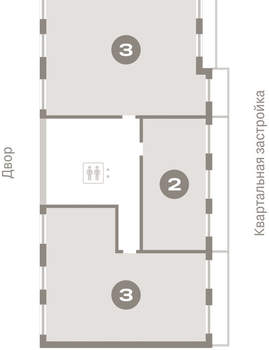 2-к квартира, вторичка, 59м2, 7/9 этаж
