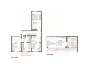 3-к квартира, вторичка, 128м2, 7/7 этаж