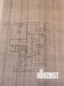 4-к квартира, вторичка, 79м2, 9/17 этаж