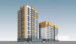 2-к квартира, строящийся дом, 63м2, 14/16 этаж