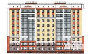 1-к квартира, строящийся дом, 52м2, 1/16 этаж