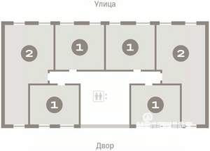 1-к квартира, вторичка, 37м2, 2/7 этаж