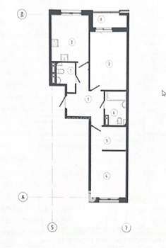 2-к квартира, сданный дом, 66м2, 4/15 этаж