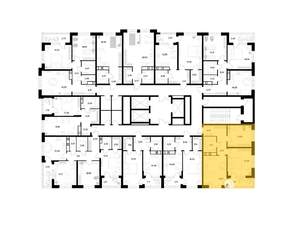 2-к квартира, вторичка, 65м2, 7/21 этаж