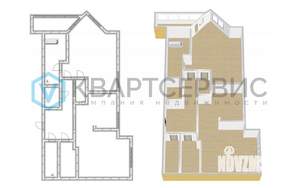 2-к квартира, вторичка, 103м2, 3/5 этаж