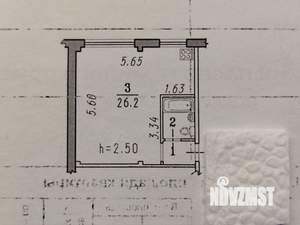 1-к квартира, вторичка, 31м2, 1/5 этаж