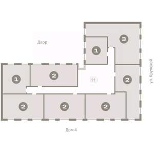 3-к квартира, вторичка, 86м2, 9/9 этаж