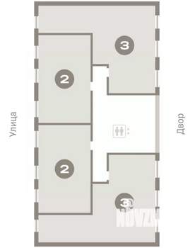 3-к квартира, вторичка, 85м2, 6/9 этаж