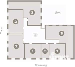 3-к квартира, вторичка, 94м2, 3/8 этаж