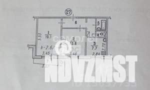 2-к квартира, вторичка, 53м2, 7/10 этаж
