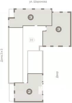 3-к квартира, вторичка, 106м2, 9/17 этаж