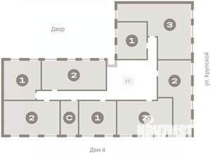 2-к квартира, вторичка, 86м2, 2/9 этаж