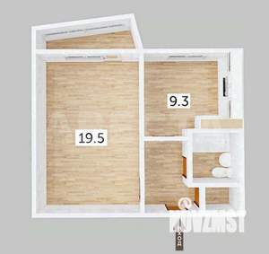 1-к квартира, вторичка, 38м2, 7/10 этаж