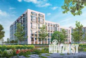 1-к квартира, строящийся дом, 40м2, 6/9 этаж