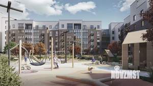 1-к квартира, строящийся дом, 45м2, 3/7 этаж