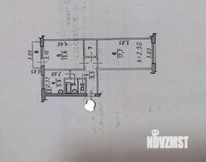 2-к квартира, вторичка, 48м2, 5/5 этаж
