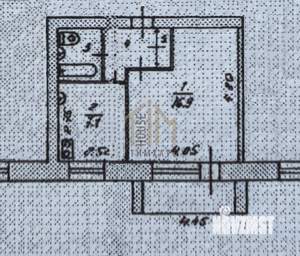 1-к квартира, вторичка, 32м2, 5/5 этаж